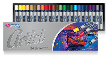 Colorino artist pastele olejne 24 kolory 24 sztuki