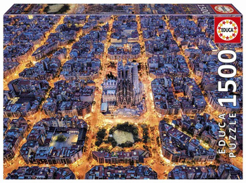 Puzzle 1500 Barcelona Hiszpania 113436