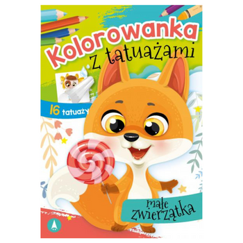 KOLOROWANKA Z TATUAŻAMI. MAŁE ZWIERZĄTKA