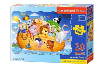 Puzzle 20 maxi - Arka Noego CASTOR Castorland