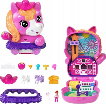 Polly Pocket. Kucykowe Rodeo Mattel