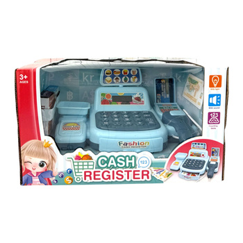 Kasa Fiskalna Zabawka Dla Dzieci Edukacyjna Na Baterie Dźwięk Światło Preze