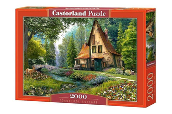 Puzzle 2000 Toadstool Cottage CASTOR Castorland