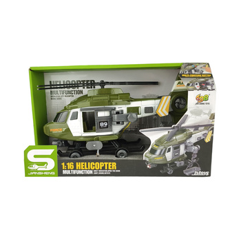 Helikopter Wojskowy Dla Dzieci Światło Dźwięk Zabawka Militarny Prezent