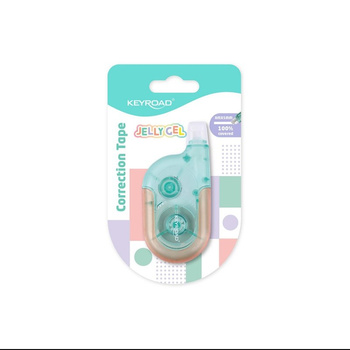Korektor w taśmie KEYROAD Jelly Gel 5mmx8m blister 1szt.mix