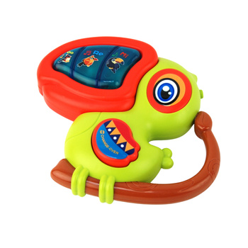 Tukan interaktywny zabawka z dźwiękami dla dzieci rozwijająca sensorykę