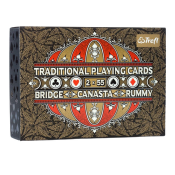 KARTY DO GRY TRADITIONAL PLAYIN CARDS GRA RODZINNA