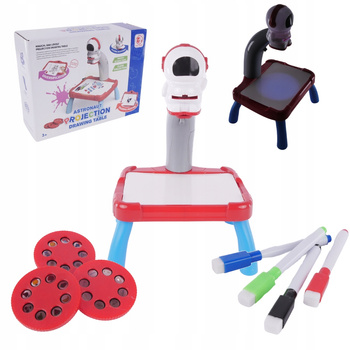 Projektor Rzutnik do Nauki Rysowania ze Slajdami Podświetlany Regulowany