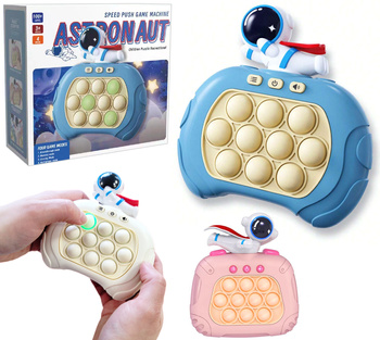 Gra Pop It Quick Push Astronauta antystresowa zabawka sensoryczna dzieci