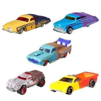 Hot Wheels Auto zmieniające kolor mix (16szt) Mattel