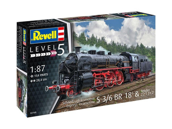 Lokomotywa parowa S3/6 BR18-Tender Revell