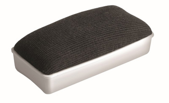 Ścierak do tablic suchościeralny Tetis szary