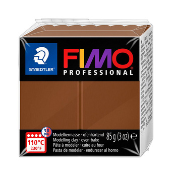 Fimo professional doll art masa termoutwardzalna 85 g czekoladowy Staedtler