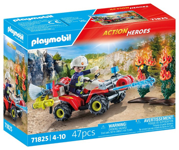 Playmobil Quad straży pożarnej w akcji 71825