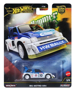 Hot Wheels Kultowe auto MG Metro 6R4 HRW09 Mattel