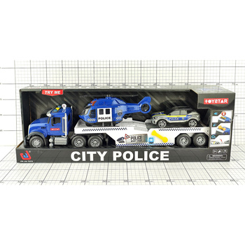 CIĘŻ.-LAWETA+MOTORÓWKA+SAMOCHÓD ŚW./DŹW.