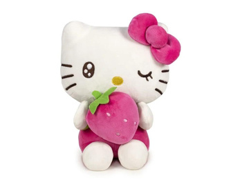 Hello Kitty Macedonia - plusz Truskawka 32cm EPEE