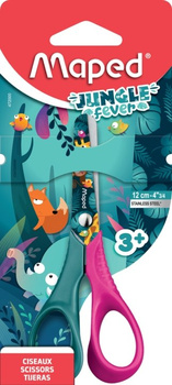 Nożyczki szkolne Jungle Fever Vivo 12 cm 1 szt.mix