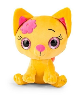 Maskotka kot żółty 20cm Daffi
