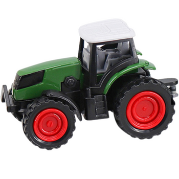 TRAKTOR METALOWY POJAZD ROLNICZY ZABAWKA MODEL FARMY KOLOR MIX PREZENT