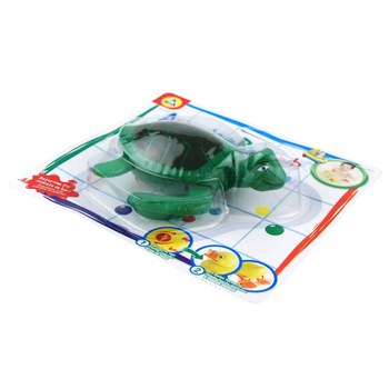 Zabawka edukacyjna żółw figurka sensoryczna dla dzieci na blistrze