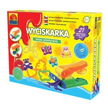 Masa plastyczna wyciskarka kreatywna zabawa modelowanie dla dzieci