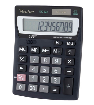 Kalkulator biurowy Vector DK-222