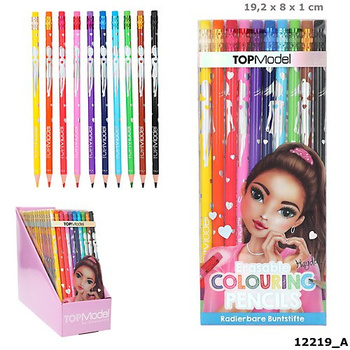 Kredki ścieralne Top Model 10 kolorów 12219A