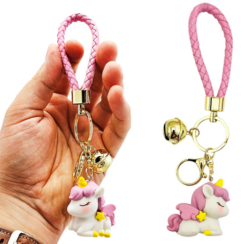 BRELOCZEK BRELOK JEDNOROŻEC ZAWIESZKA DO KLUCZY TOREBKI TORBY NA PREZENT