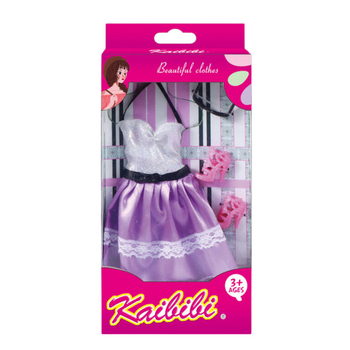 Ubranko dla lalek z akcesoriami zestaw ubrań dla dzieci zabawka edukacyjna