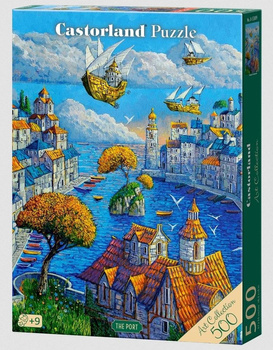 Puzzle 500 The Port CASTOR Castorland