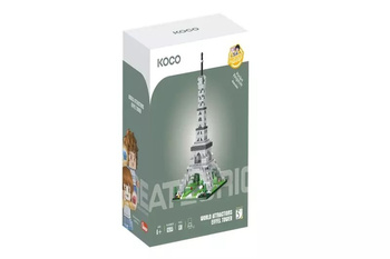 Klocki KOCO Wieża Eiffla 538 elementów
