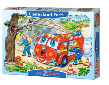 Puzzle 20 maxi - Straż pożarna CASTOR Castorland