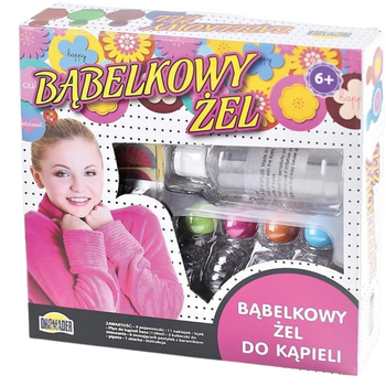 ZESTAW KREATYWNY BĄBELKOWY ŻEL DO KĄPIELI DIY PACHNĄCY LABOLATORIUM ŻELOWE