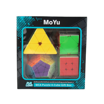 Zestaw układanek edukacyjnych dla dzieci 4 w 1 pudełko rozwijające kreatywn