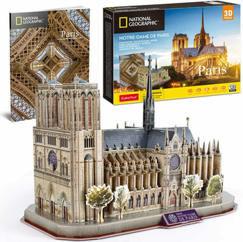 CUBIC FUN PUZZLE 3D NATIONAL GEOGRAPHIC NOTRE DAME