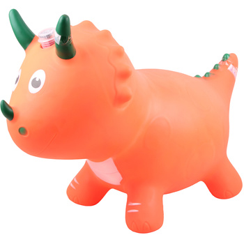 Dinozaur do skakania skoczek interaktywny z dźwiękiem zabawka dla dzieci