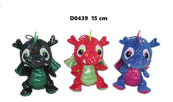 Smok błyszczący 15cm MIX Sun-Day