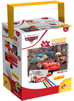 LISCIANI PUZZLE W TUBIE MINI 24 EL.  AUTA