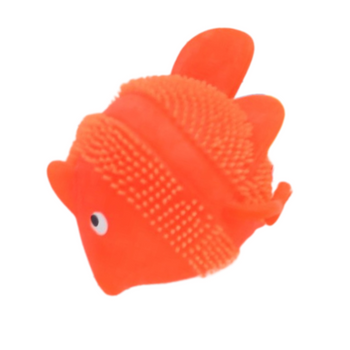 GUMOWA ZABAWKA ANTYSTRESOWA DLA DZIECI GNIOTEK ŚWIECĄCA W CIEMNOŚCI