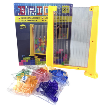 Gra logiczna Tetris układanka 3D planszowa z klockami edukacyjna zabawka