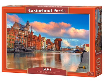 Puzzle 500 Colors of Gdansk Castorland