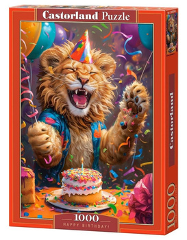 Puzzle 1000 Happy Birthday! CASTOR Castorland