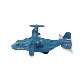 Samolot wojskowy metalowy z efektami świetlnymi i dźwiękowymi zabawka