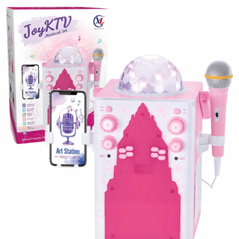 Mikrofon Dla Dzieci Na Baterie Z Efektem Dźwięku Prezent Zabawka