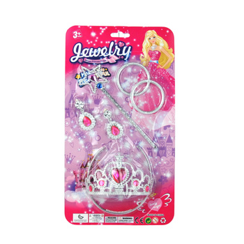 Zabawka zestaw księżniczki akcesoria dla dzieci na blistrze ładny prezent