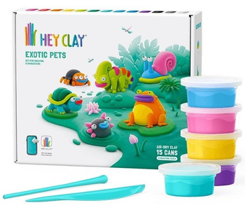 Hey Clay - Egzotyczne zwierzęta TM Toys