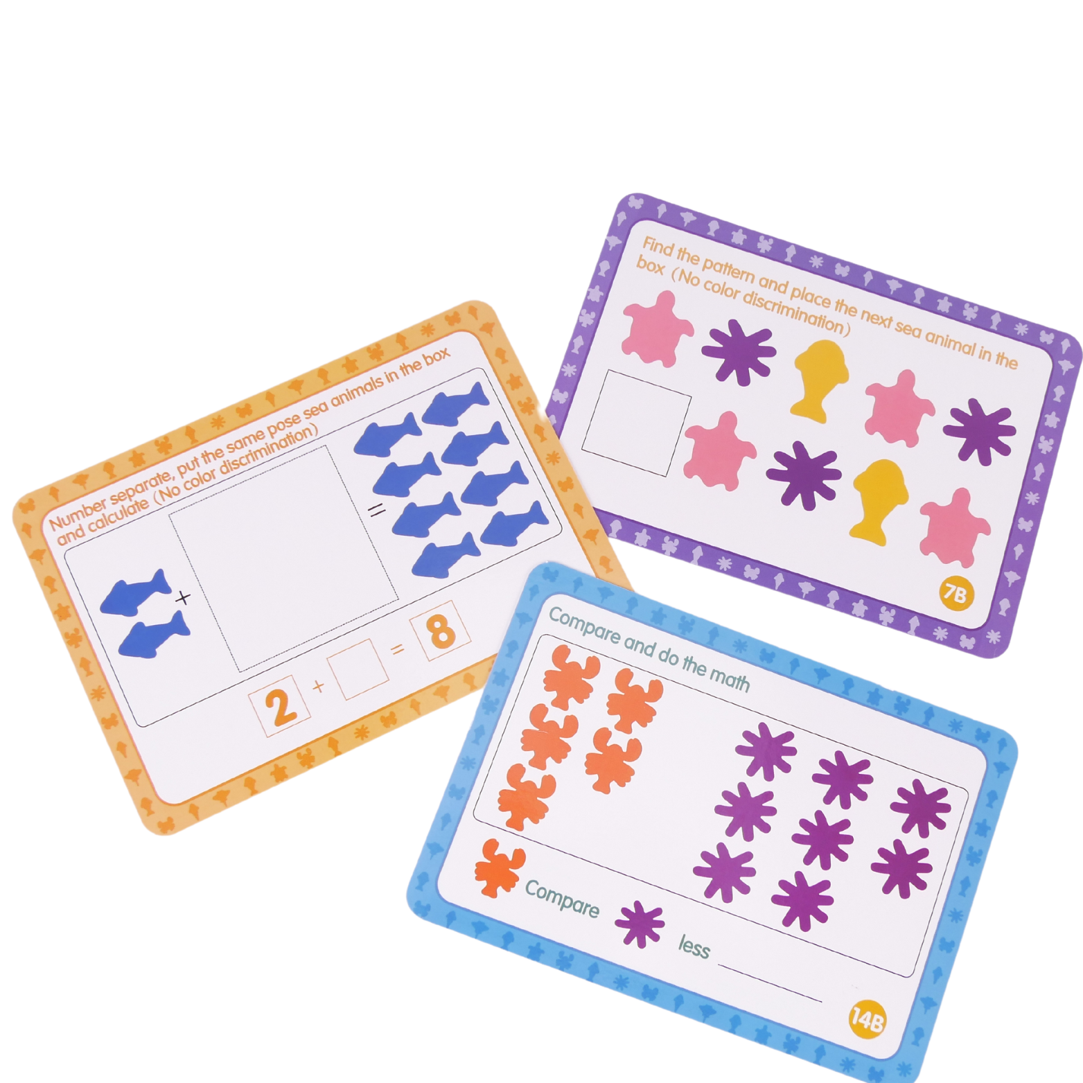 Montessori Sortowanie Nauka Liczenia Logiki Myślenia Karty Gra Układanka