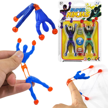 Gniotki NINJA Trifox Zjeżdżające po Szybie Zabawka Antystresowa 2 sztuki