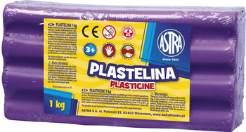 Plastelina Astra 1 kg fioletowa